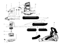 Page A Diagram and Parts List for 2565 Attachment Weed Eater Leaf Blower / Vacuum